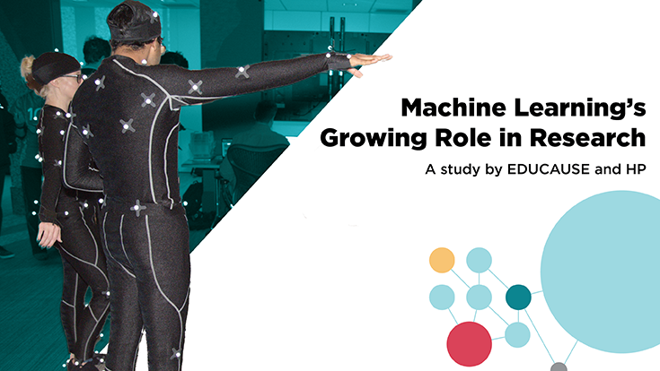 Machine Learning's Growing Role in Rsearch | A study by EDUCAUSE and HP